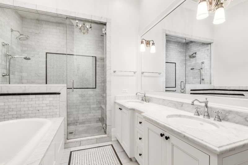Renovated Shower Areas